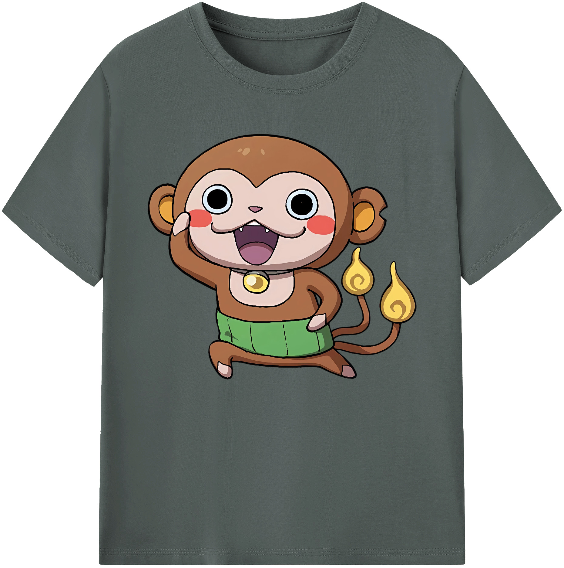 （画像用） 妖怪ウォッチ Yo-kai Watch 綿100％ メンズ半袖Tシャツ｜肌触りやわらか＆通気性